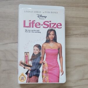 Disney Life-Size VHS with Pink and White Cover